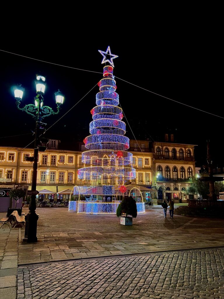 A árvore de Natal de Ponte de Lima