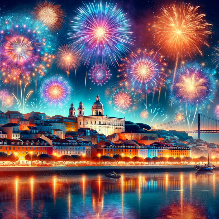 Lisboa e a sua incrível festa de passagem de ano