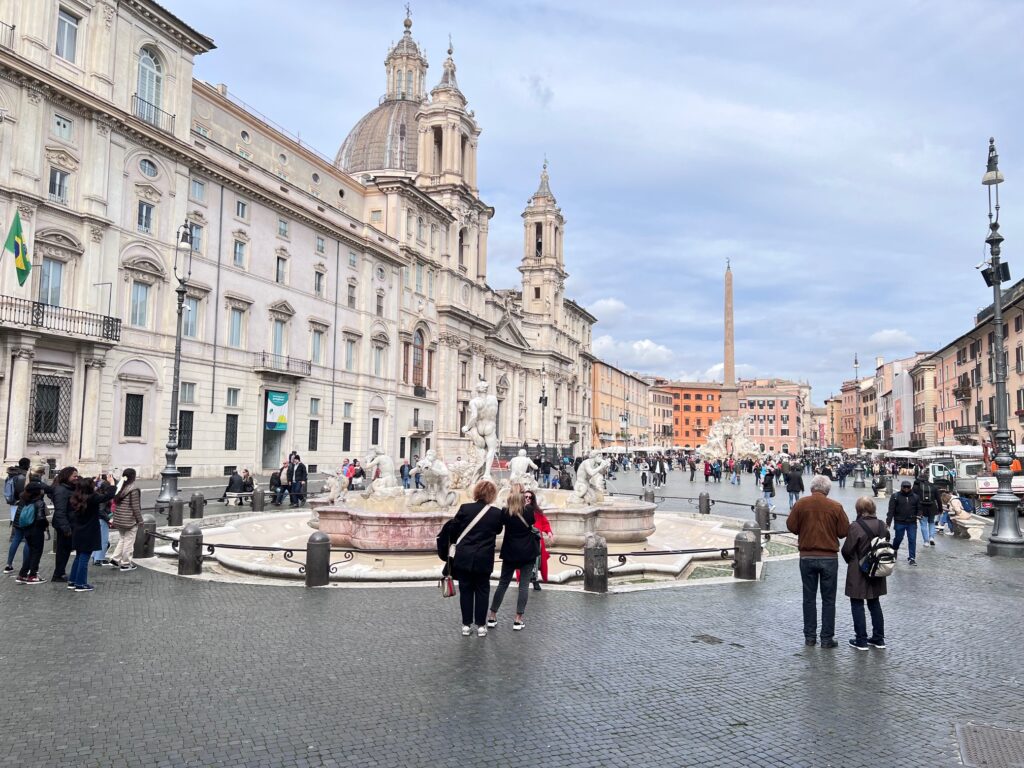 Roteiro para visitar Roma em 3 dias. A arte bem presente na Piazza Navona Roma